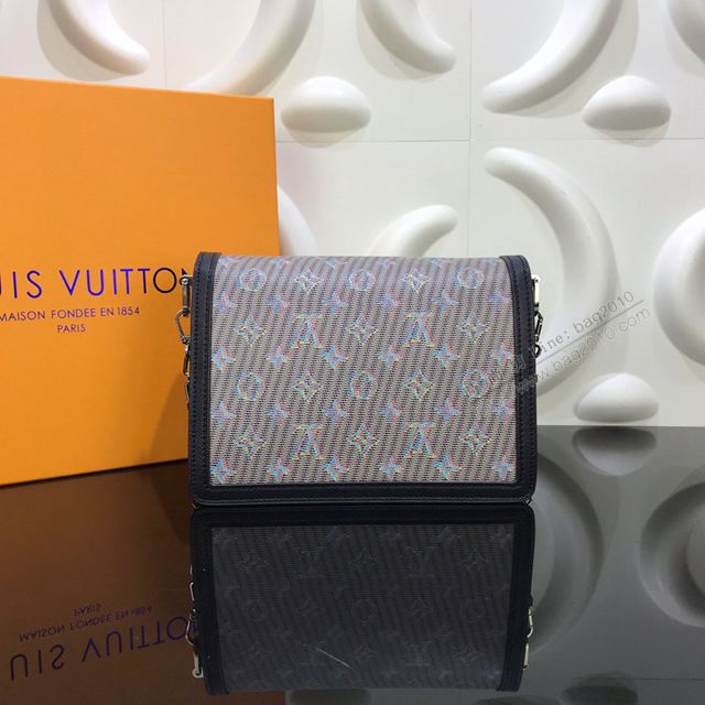 LV包 LV女包 M55452 Dauphine中號手袋 小牛皮MonogramLVPop印花 LV單肩斜挎女包  ydh3188